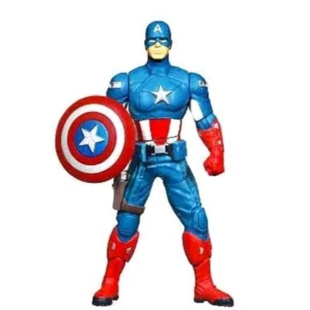 Captain America ( 6") HTF ( 2011 ) Marvel Mighty Battlers Avenger Action Figure